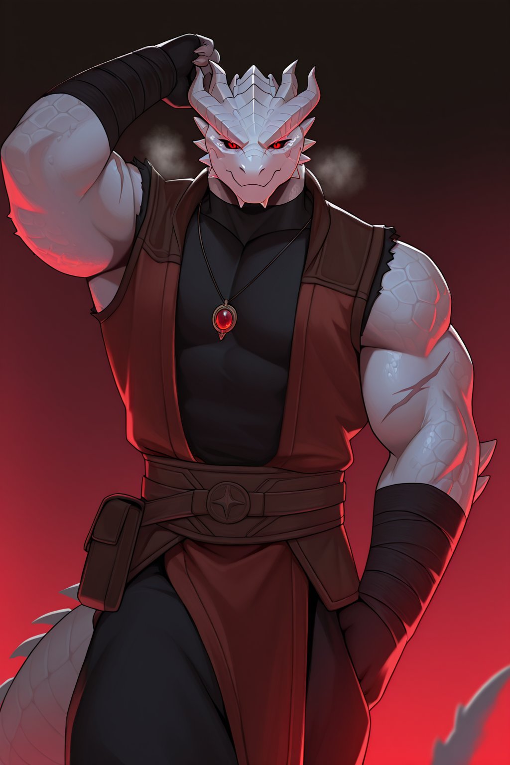 solo,  male,  mature male by HornyBot on Tensor.Art