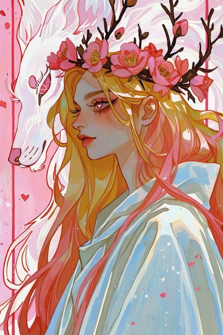 vintage illustration,  vivid colors,  thick outline by lavvydaisy on Tensor.Art