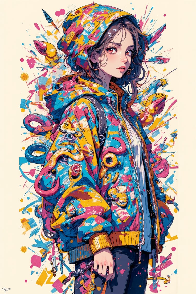 (Graffiti Urban Style Fashion: 1.4),  Lots of little snakes,  (Fractal Art: 1.3) by Trambicoso Dick Vigarista on Tensor.Art