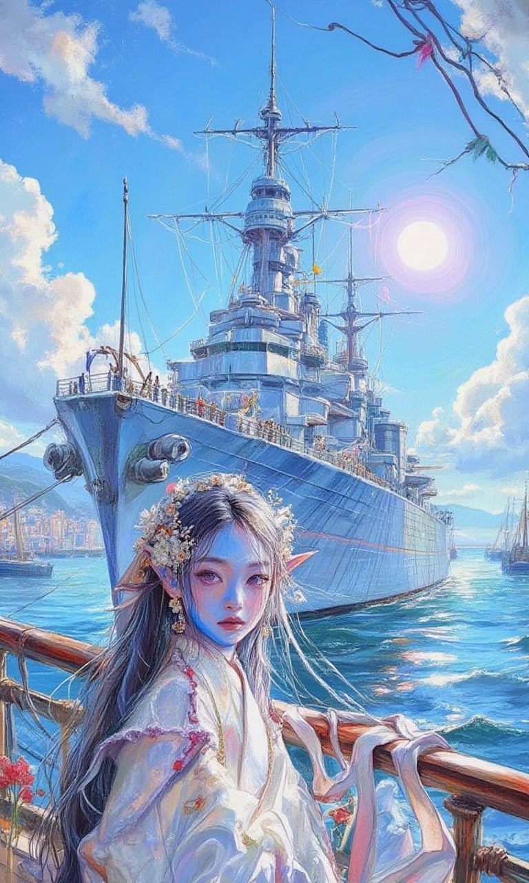 1girl,  towa(dragon ball),  pointy ears by BOT-OXY-BOT on Tensor.Art
