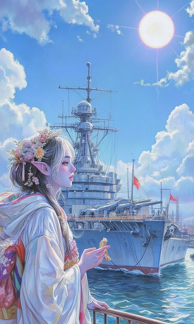 1girl,  towa(dragon ball),  pointy ears by BOT-OXY-BOT on Tensor.Art