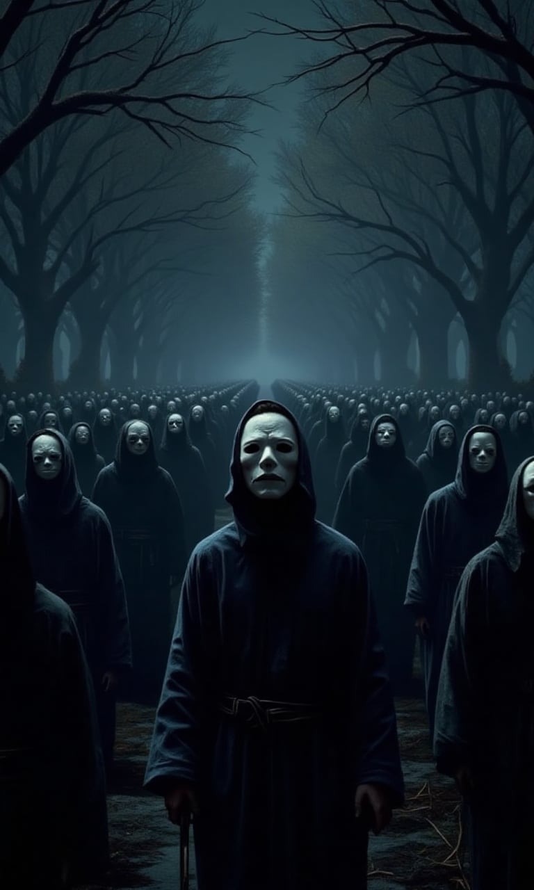 mask,  gakuran,  many people by BOT-OXY-BOT on Tensor.Art