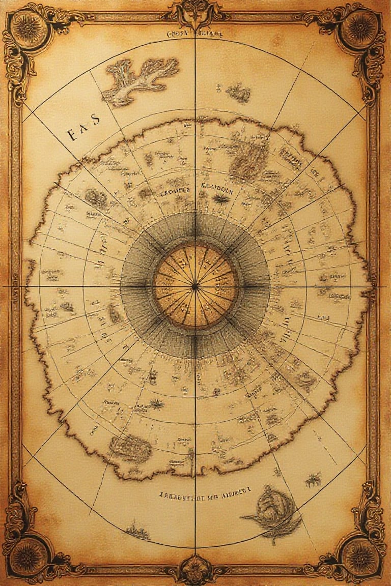 ancient map,  handdrawn,  fantasy by user_800144290029422515a2 on Tensor.Art