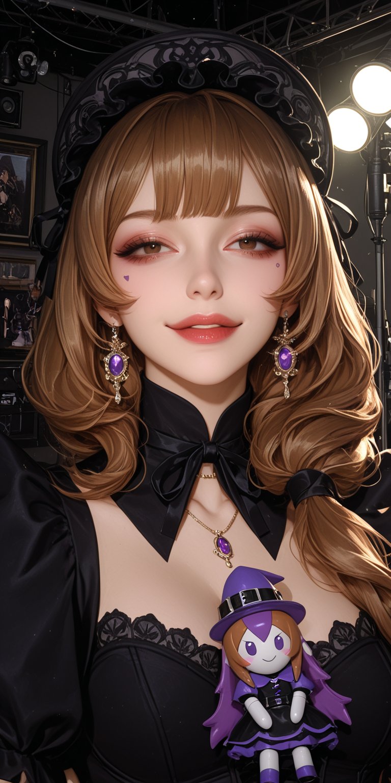 xxmixgirl,  woman in a black dress posing for a picture,  “uwu the prismatic person by OneRandomGuy on Tensor.Art