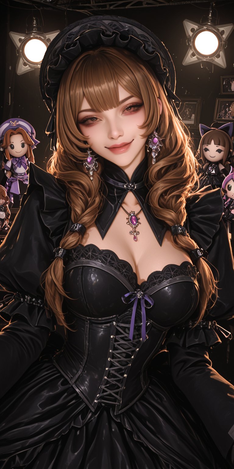 xxmixgirl,  woman in a black dress posing for a picture,  “uwu the prismatic person by OneRandomGuy on Tensor.Art