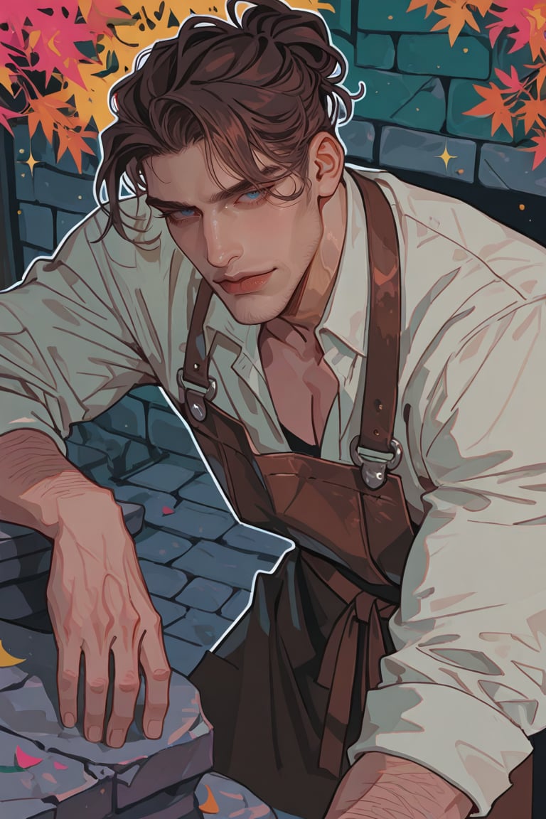 modern setting,  romance novel cover illustration,  sparkles by xsonder on Tensor.Art