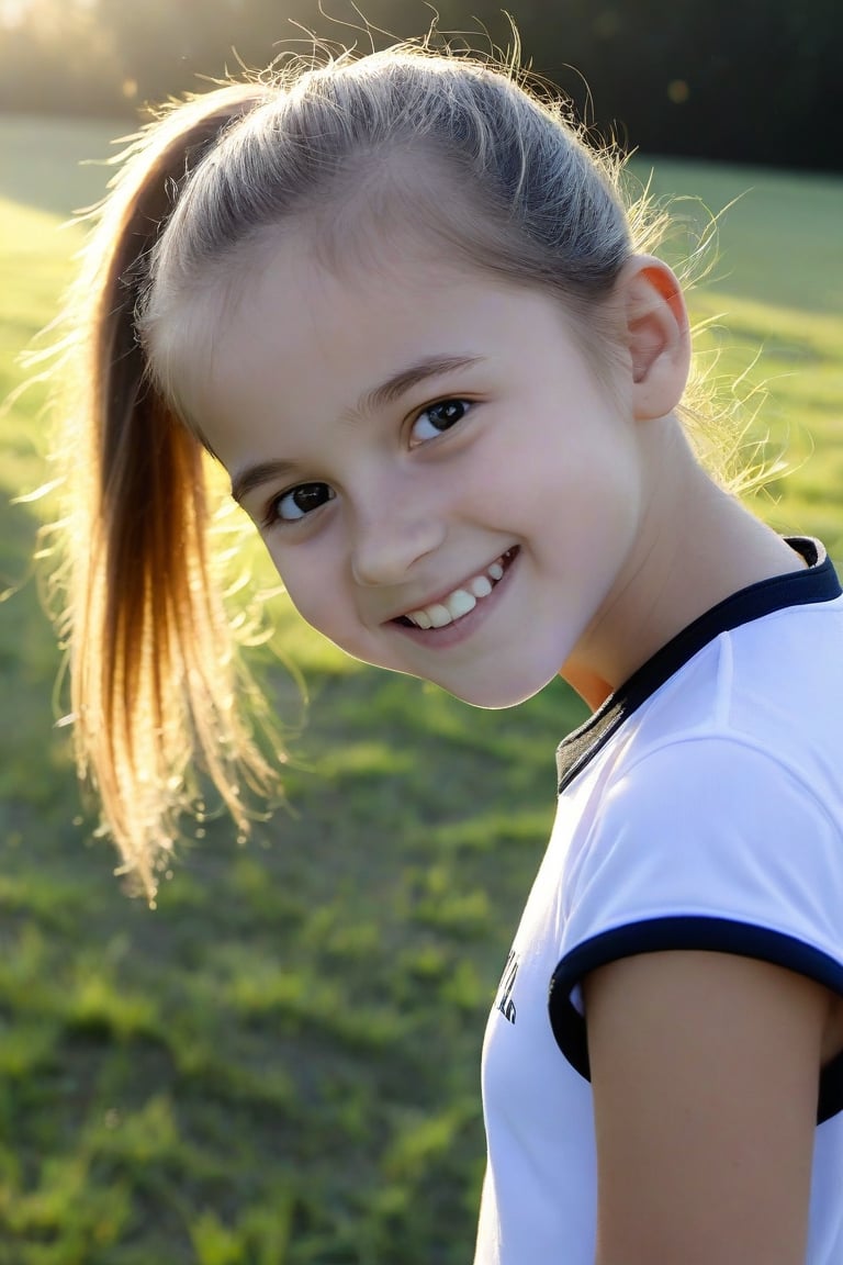 professional photo of a young adorable sporty girl showing off her young athletic style,  10yo,  cute preteen by hk97 on T...