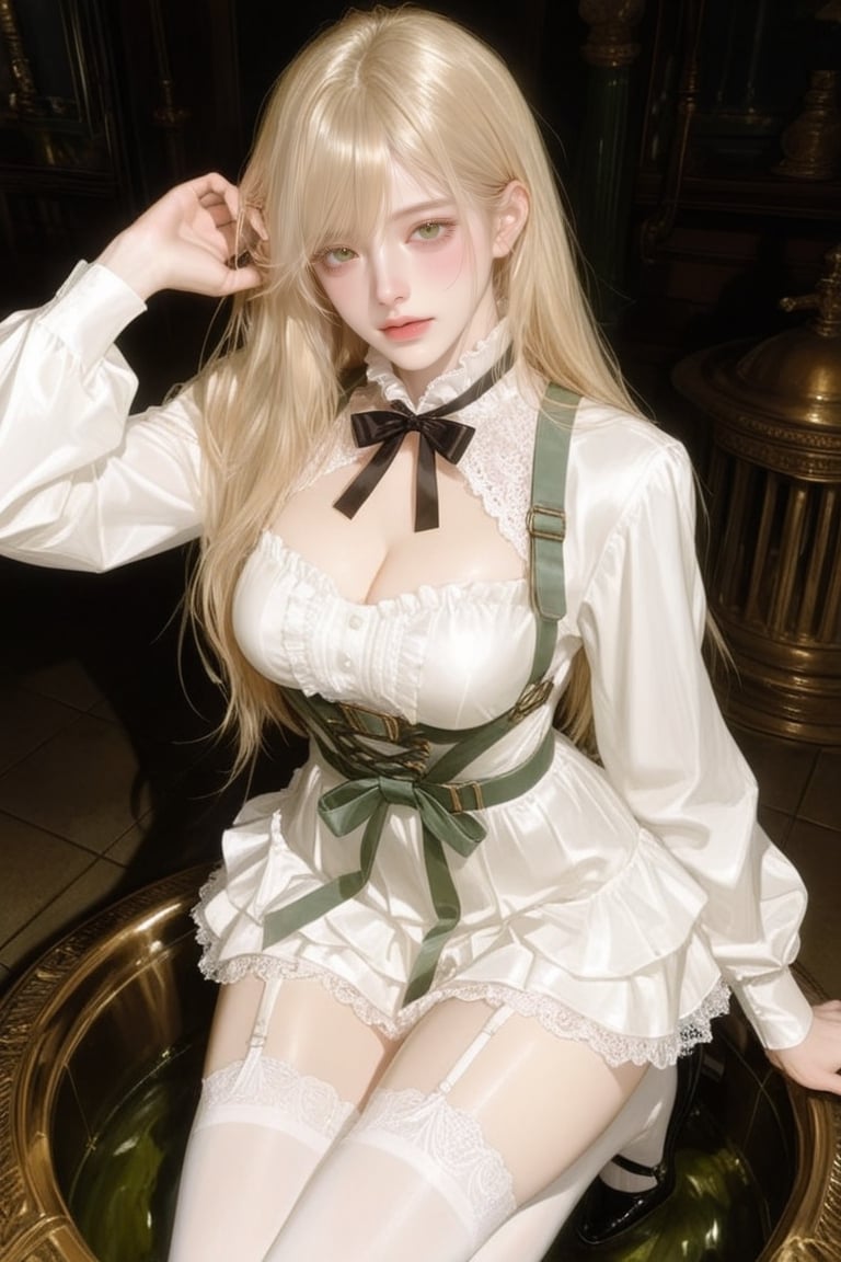 1girl),  adult,  (((swept bangs))) by 胖忍 on Tensor.Art