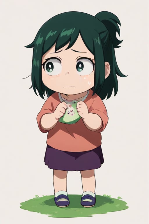slimes_inkomidoriya,  green hair,  score_9 by Krooz on Tensor.Art