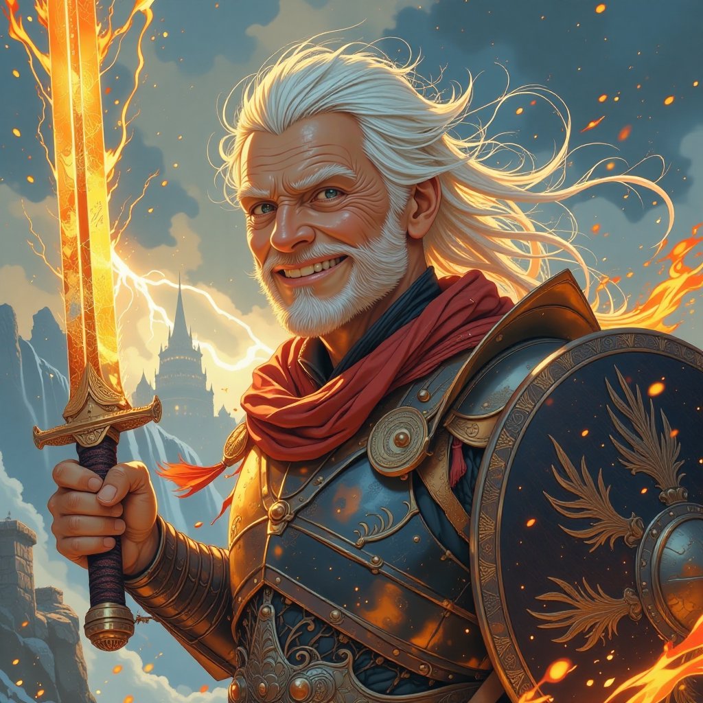 indirect lighting,  white hair,  tactile hair by user_812879538077001864 on Tensor.Art