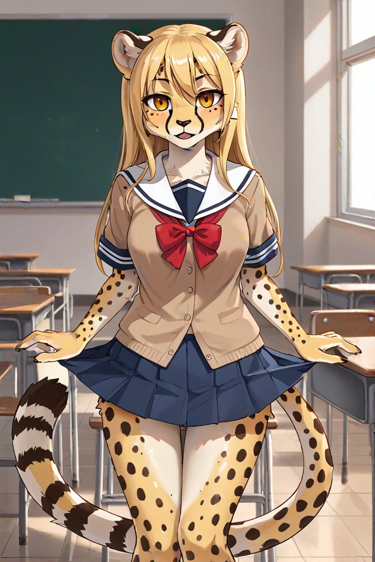Furry,  fluffy,  1 girl by WaleraKobalt on Tensor.Art