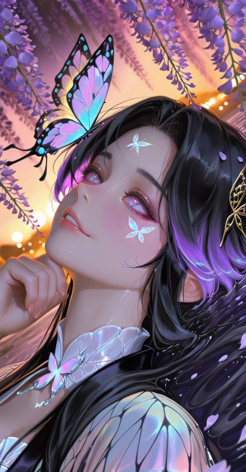 1girl,  solo,  Shinobu Kocho by Realistic world  on Tensor.Art