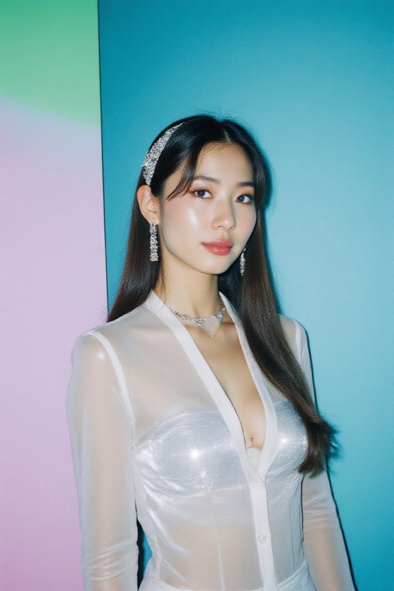 korean woman,  long hair,  pale white skin by user_818988390321064453 on Tensor.Art
