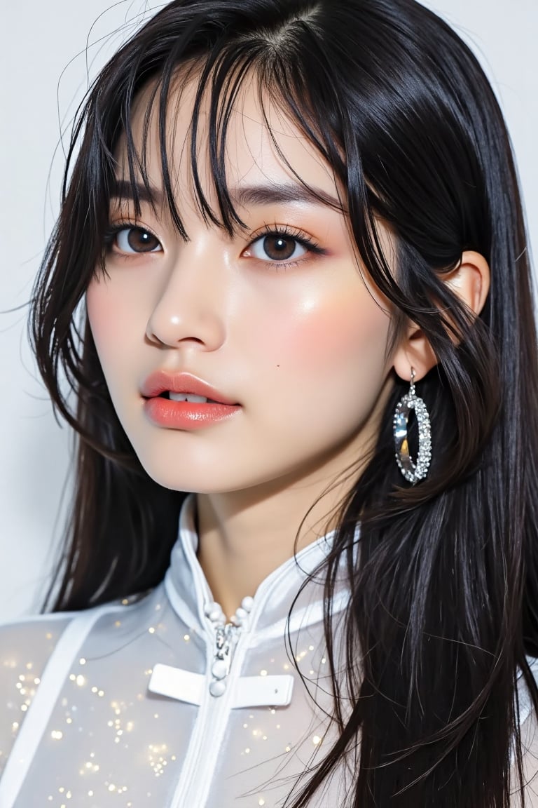 korean woman,  long hair,  pale white skin by user_820668482742917231 on Tensor.Art