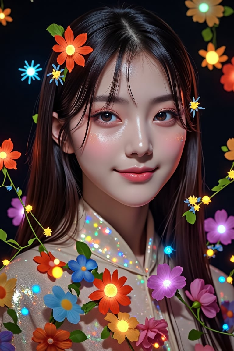 korean woman,  long hair,  pale white skin by user_820704019302505302 on Tensor.Art