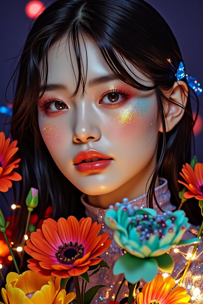 korean woman,  long hair,  pale white skin by user_820704019302505302 on Tensor.Art