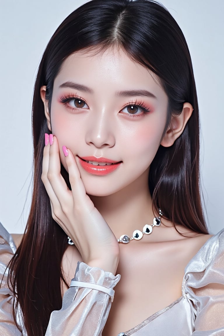 korean woman,  long hair,  pale white skin by user_821156262178801174 on Tensor.Art