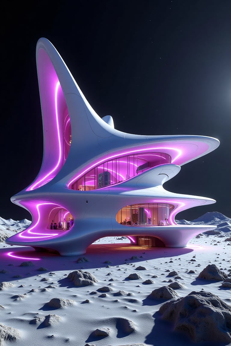 a modern spaceship with beautiful purple lights,  flying sweatdrops,  Plasma Thruster Glow by Smallgrass 998 on Tensor.Art