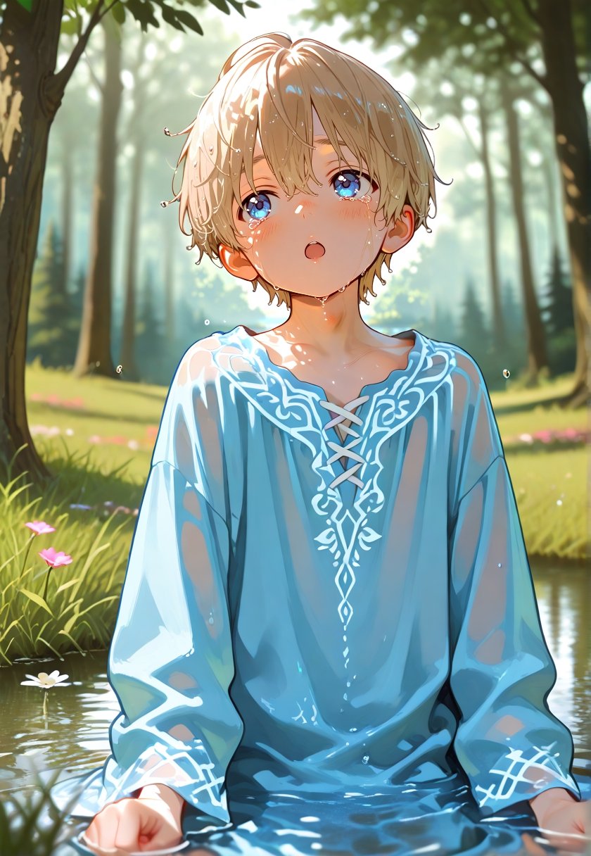 1littele boy,  ((male,  solo by RRN on Tensor.Art