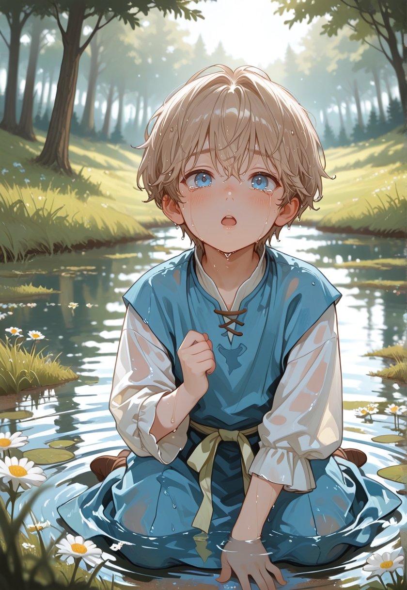 1littele boy,  ((male,  solo by RRN on Tensor.Art