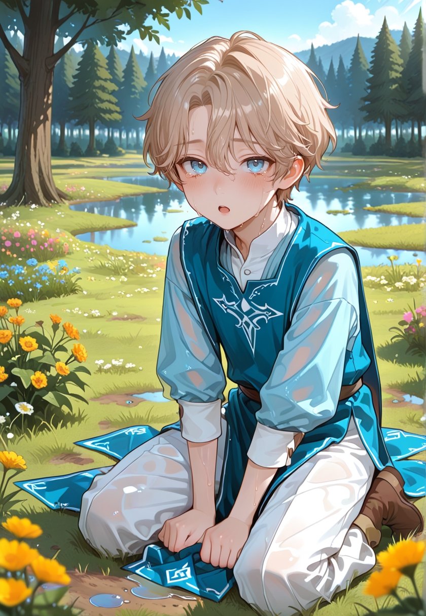 1littele boy,  ((male,  solo by RRN on Tensor.Art