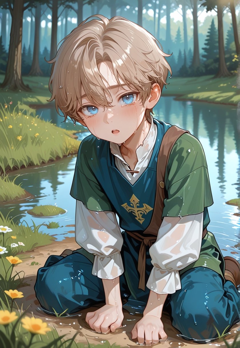 1littele boy,  ((male,  solo by RRN on Tensor.Art