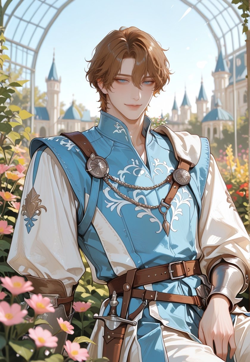 1boy,  ((male,  solo by RRN on Tensor.Art
