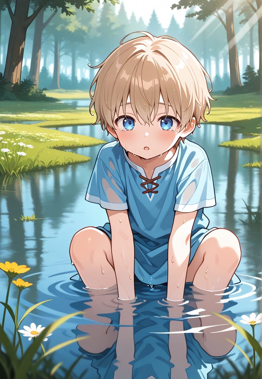 1littele boy,  ((male,  solo by RRN on Tensor.Art