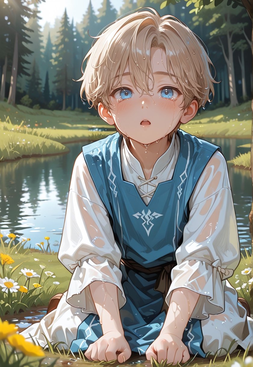 1littele boy,  ((male,  solo by RRN on Tensor.Art