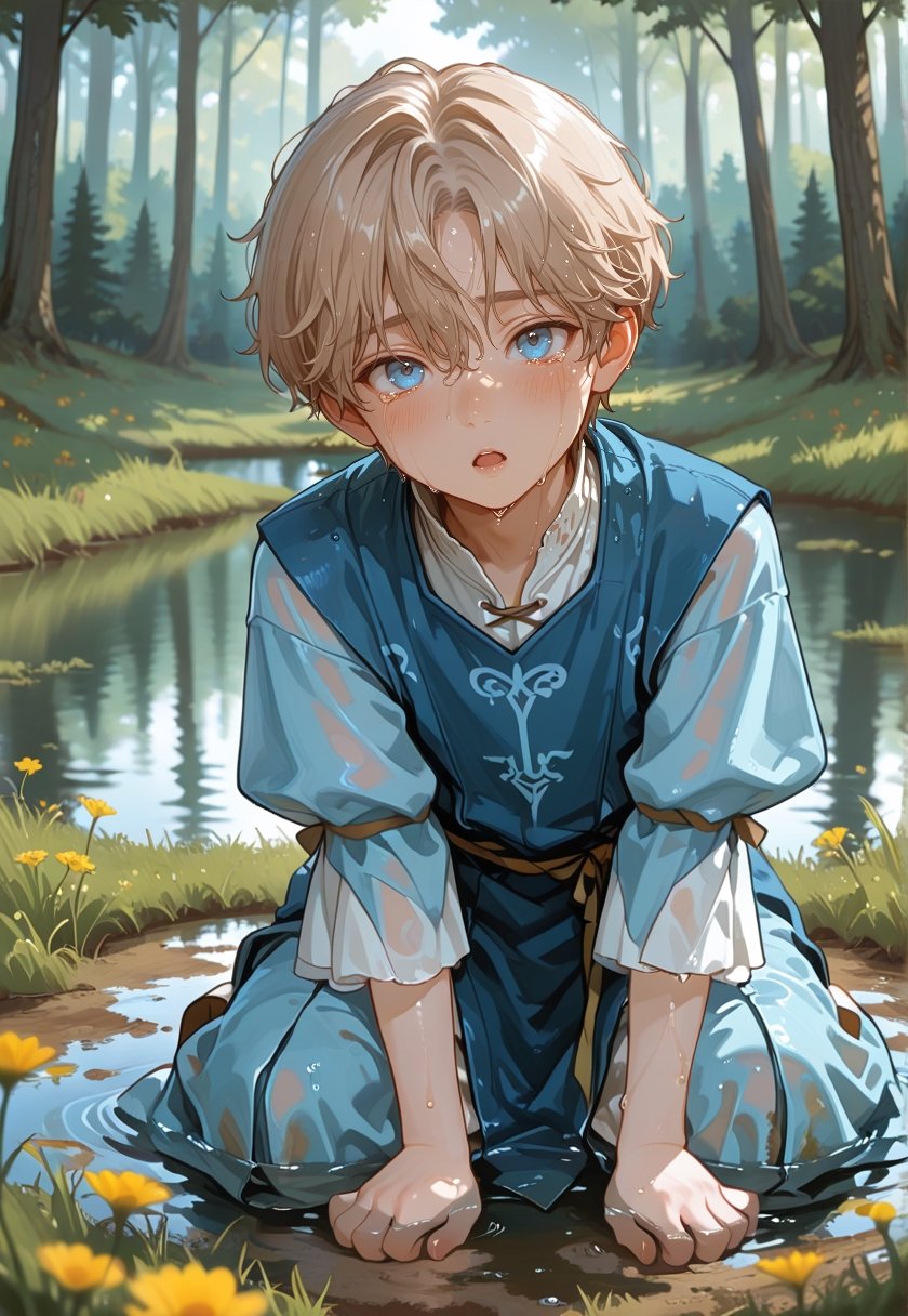 1littele boy,  ((male,  solo by RRN on Tensor.Art