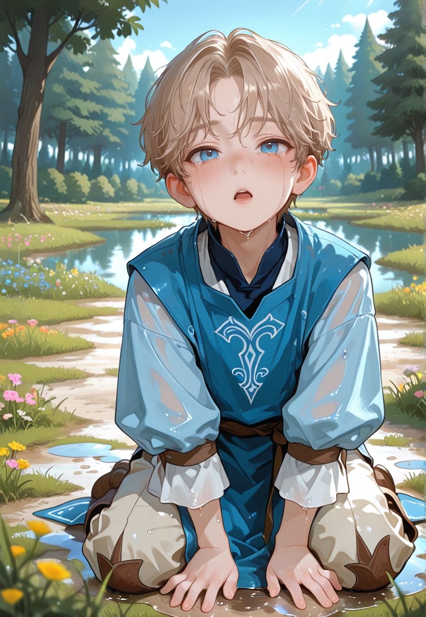 1littele boy,  ((male,  solo by RRN on Tensor.Art