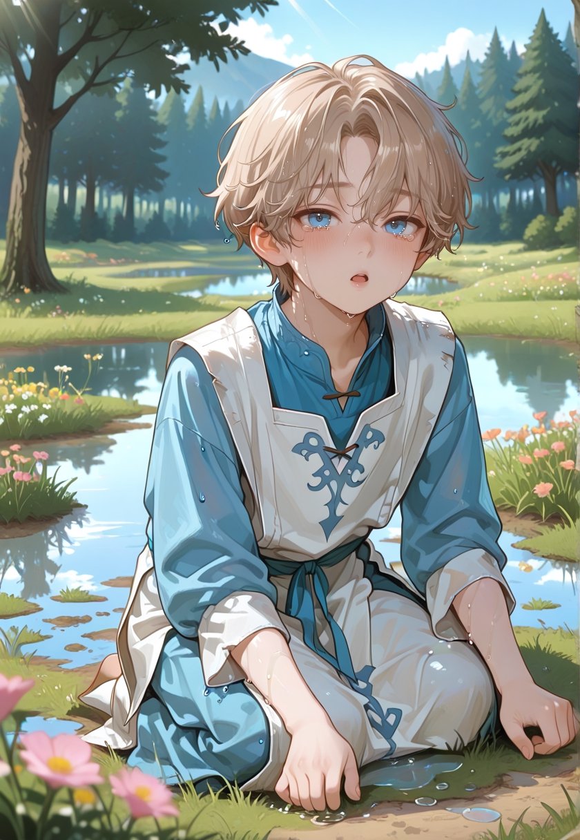 1littele boy,  ((male,  solo by RRN on Tensor.Art