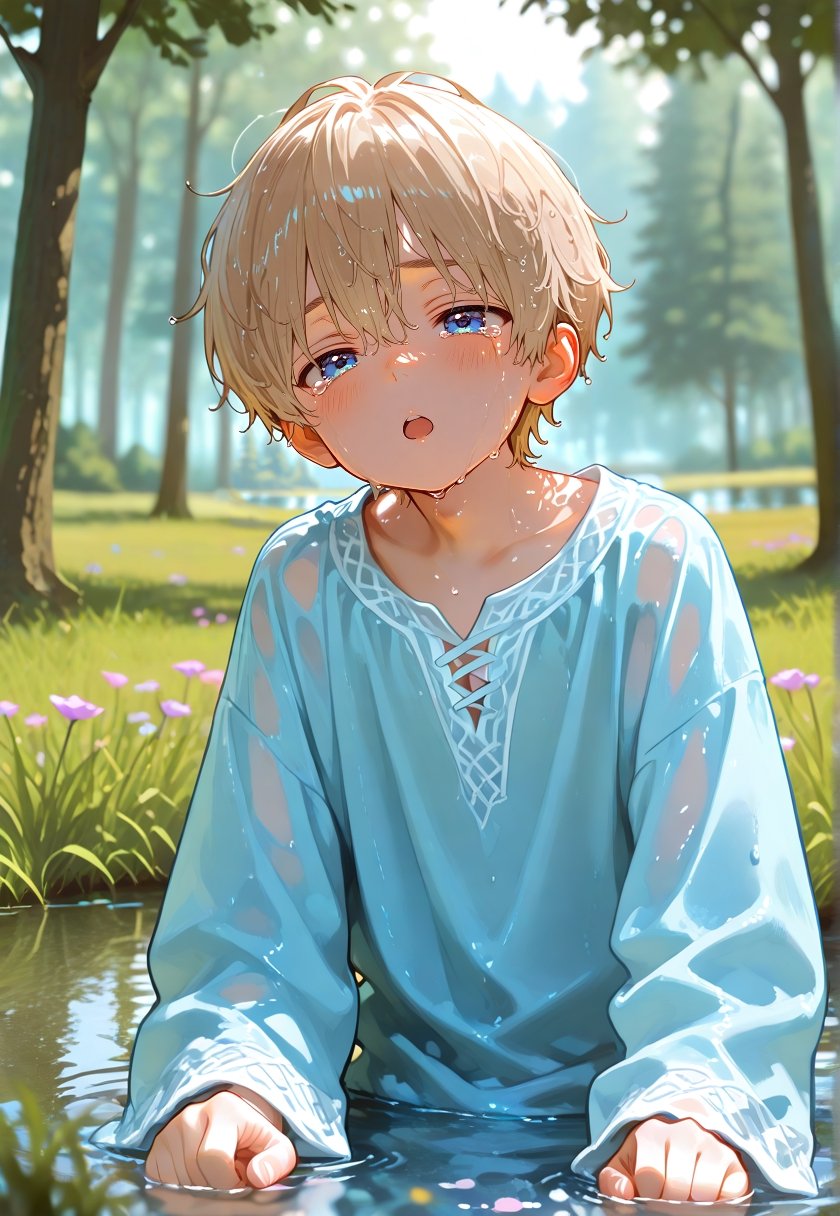 1littele boy,  ((male,  solo by RRN on Tensor.Art