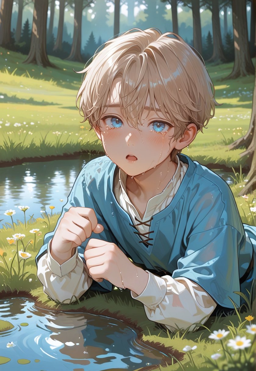 1littele boy,  ((male,  solo by RRN on Tensor.Art