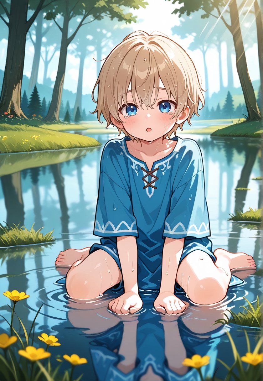 1littele boy,  ((male,  solo by RRN on Tensor.Art