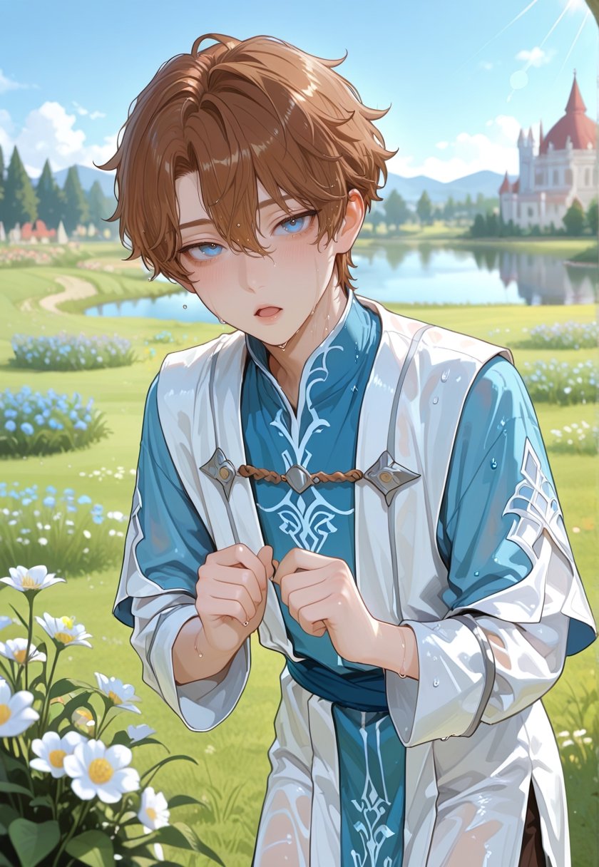 1littele boy,  ((male,  solo by RRN on Tensor.Art