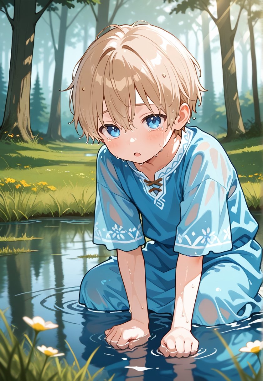1littele boy,  ((male,  solo by RRN on Tensor.Art