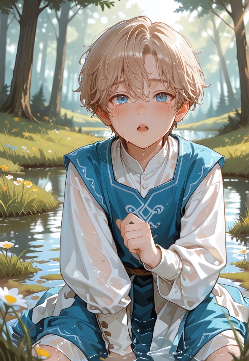 1littele boy,  ((male,  solo by RRN on Tensor.Art