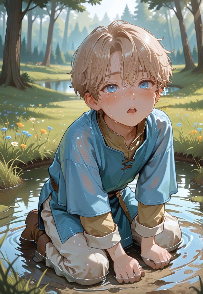 1littele boy,  ((male,  solo by RRN on Tensor.Art