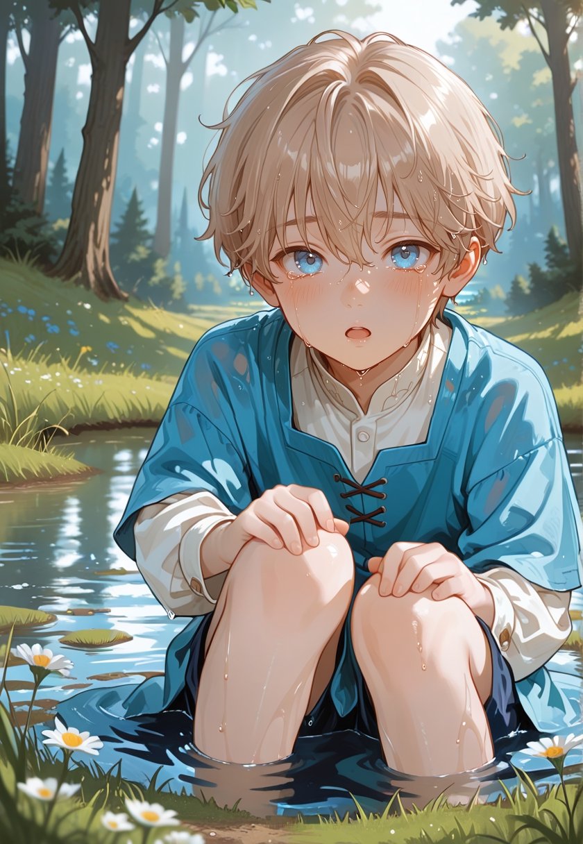 1littele boy,  ((male,  solo by RRN on Tensor.Art