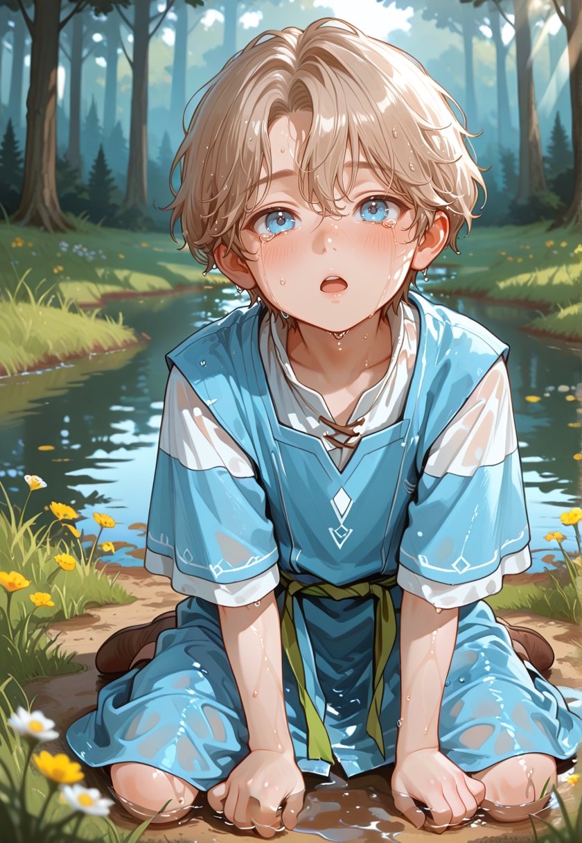 1littele boy,  ((male,  solo by RRN on Tensor.Art