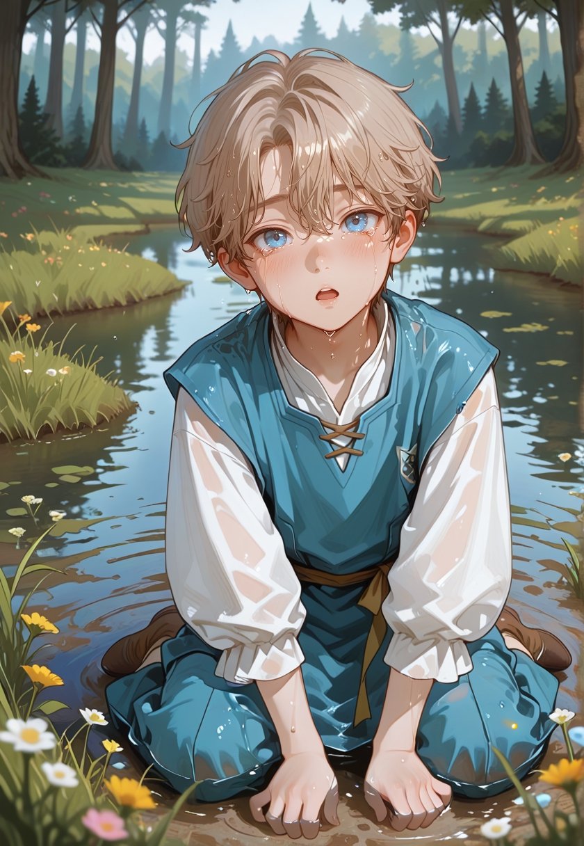 1littele boy,  ((male,  solo by RRN on Tensor.Art