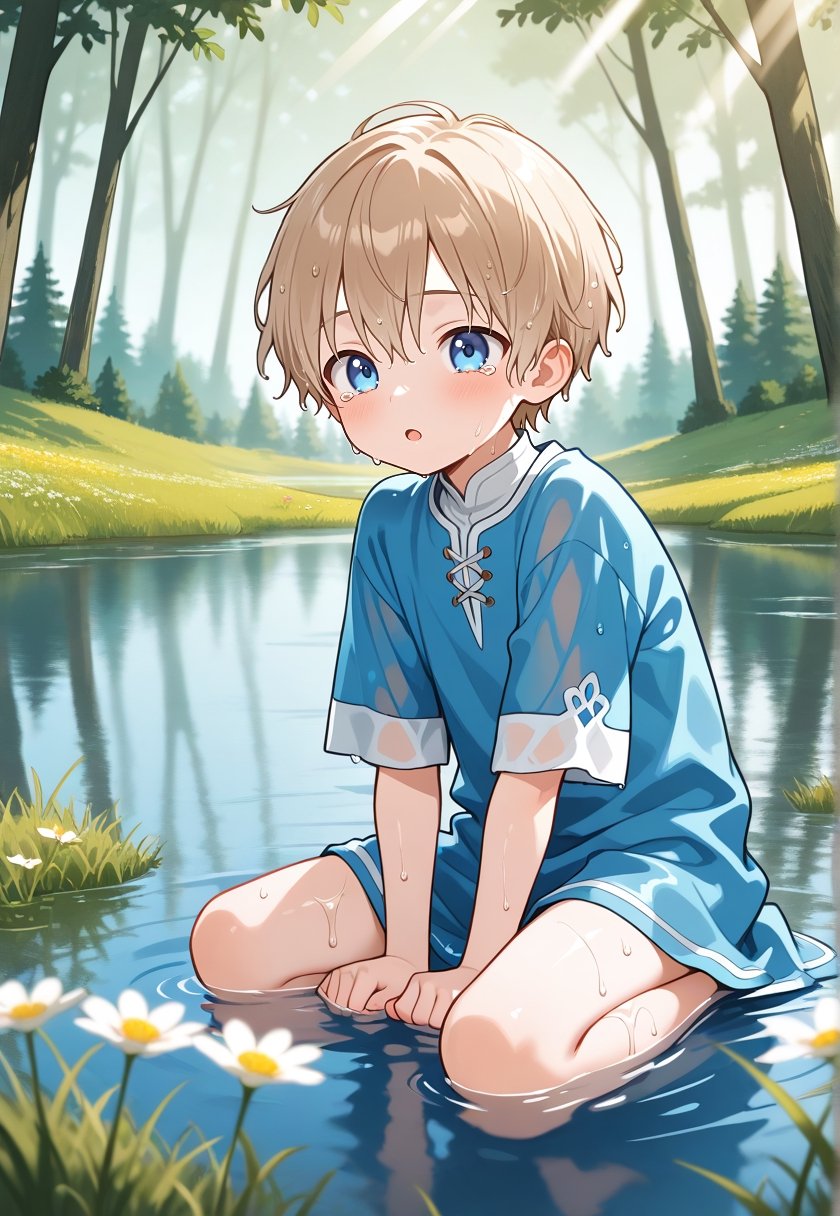 1littele boy,  ((male,  solo by RRN on Tensor.Art
