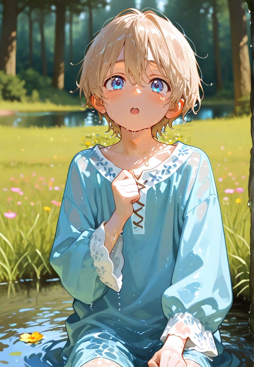 1littele boy,  ((male,  solo by RRN on Tensor.Art