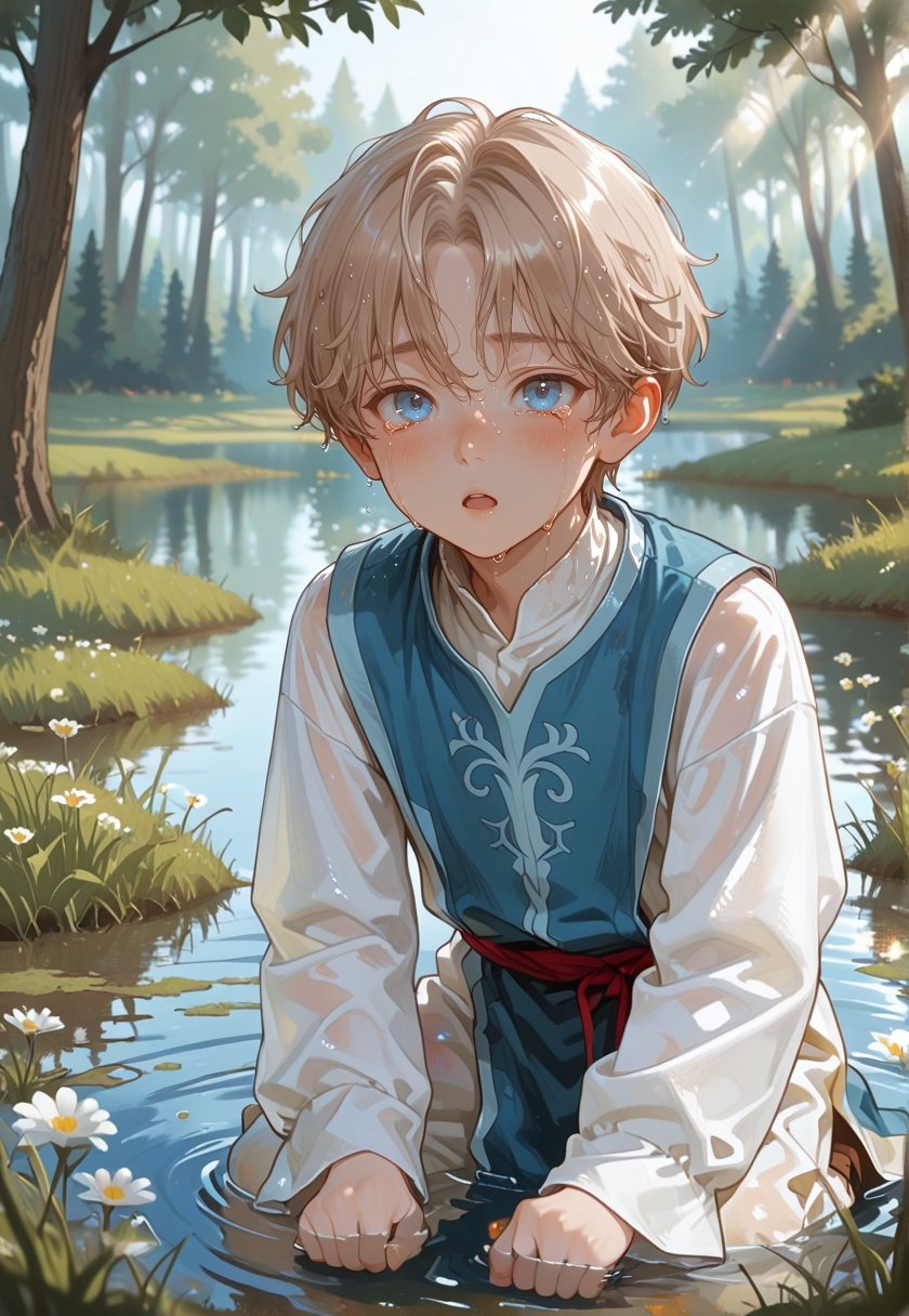1littele boy,  ((male,  solo by RRN on Tensor.Art