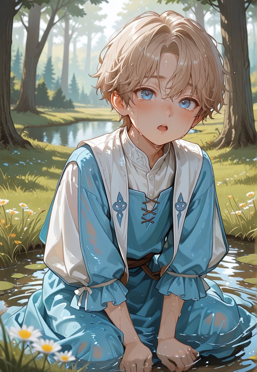 1littele boy,  ((male,  solo by RRN on Tensor.Art