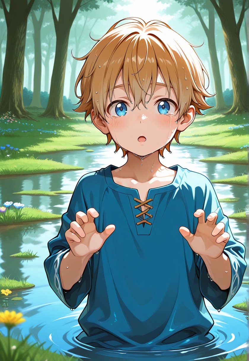 1littele boy,  ((male,  solo by RRN on Tensor.Art