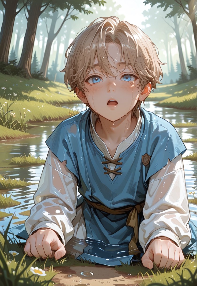 1littele boy,  ((male,  solo by RRN on Tensor.Art