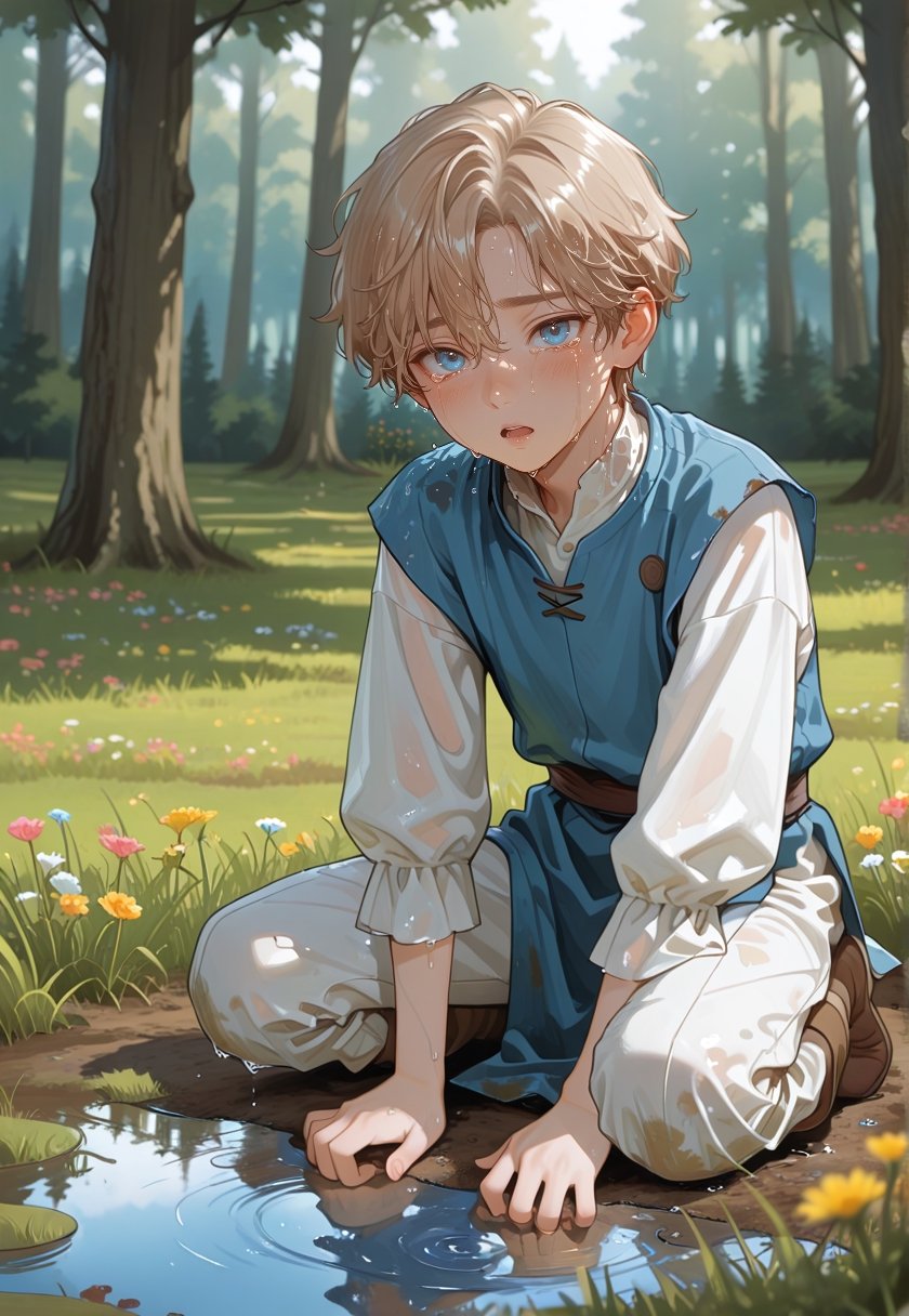 1littele boy,  ((male,  solo by RRN on Tensor.Art
