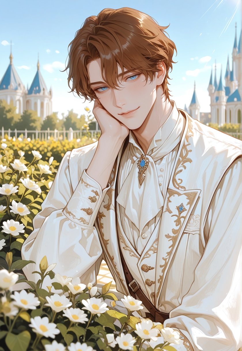 1boy,  ((male,  solo by RRN on Tensor.Art